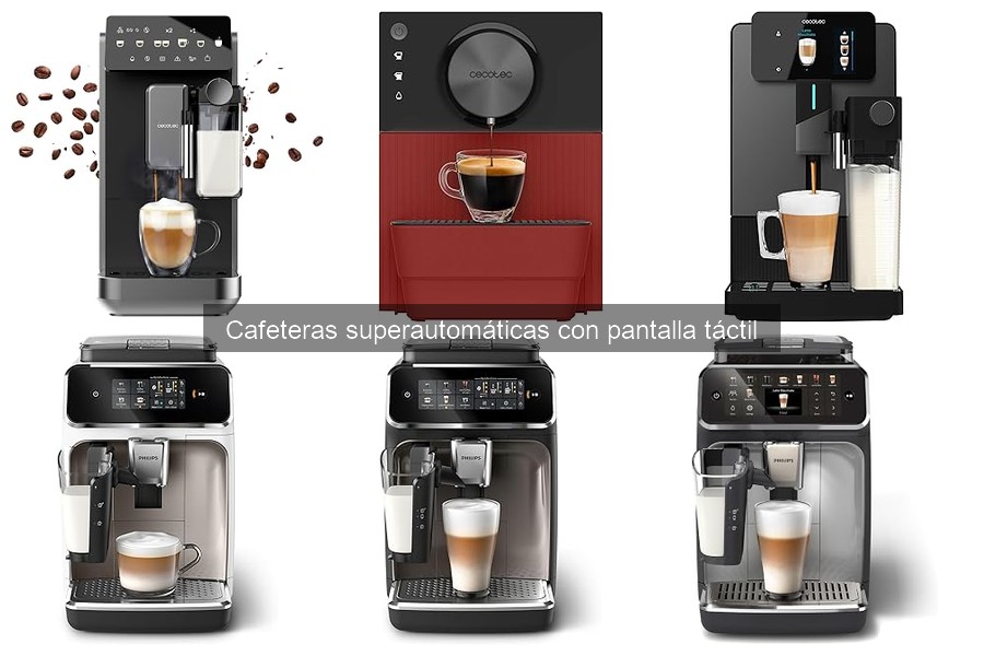 Descubre qué es una cafetera superautomática con pantalla táctil