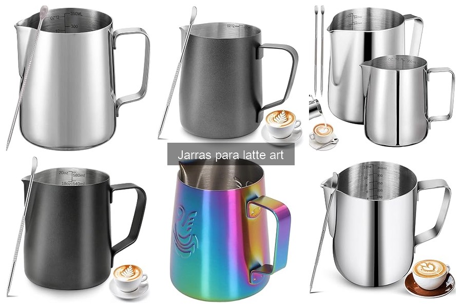 Descubre qué son las jarras para latte art y sus usos