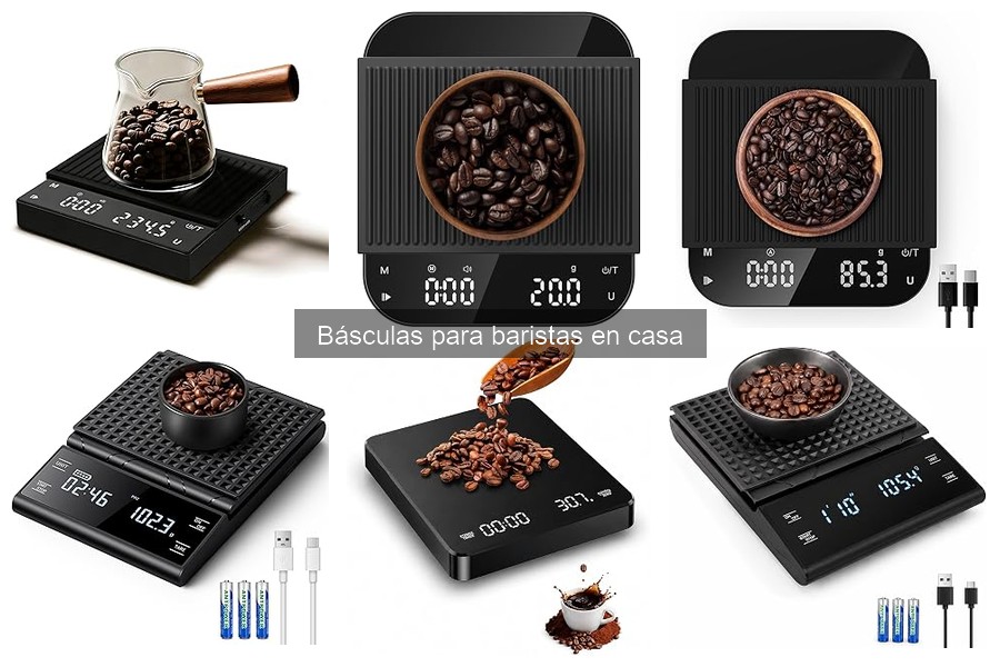 Diferencias entre básculas analógicas y digitales para café