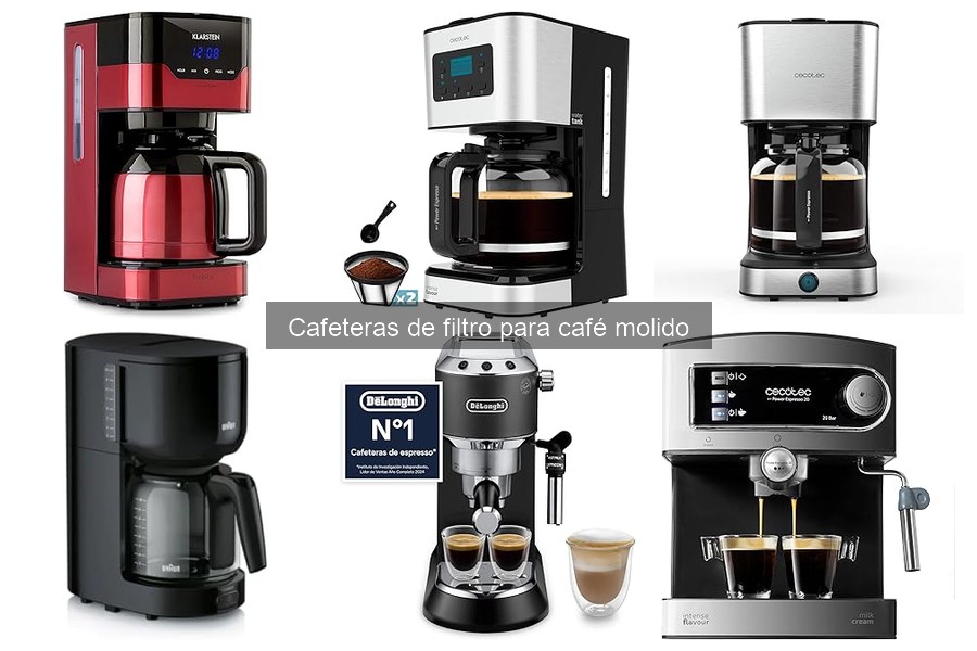 Diferencias entre café molido y grano para cafeteras de filtro
