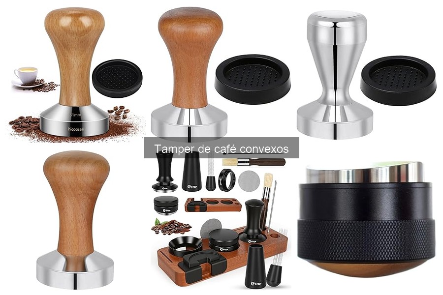 Diferencias entre diámetros de tampers convexos para café