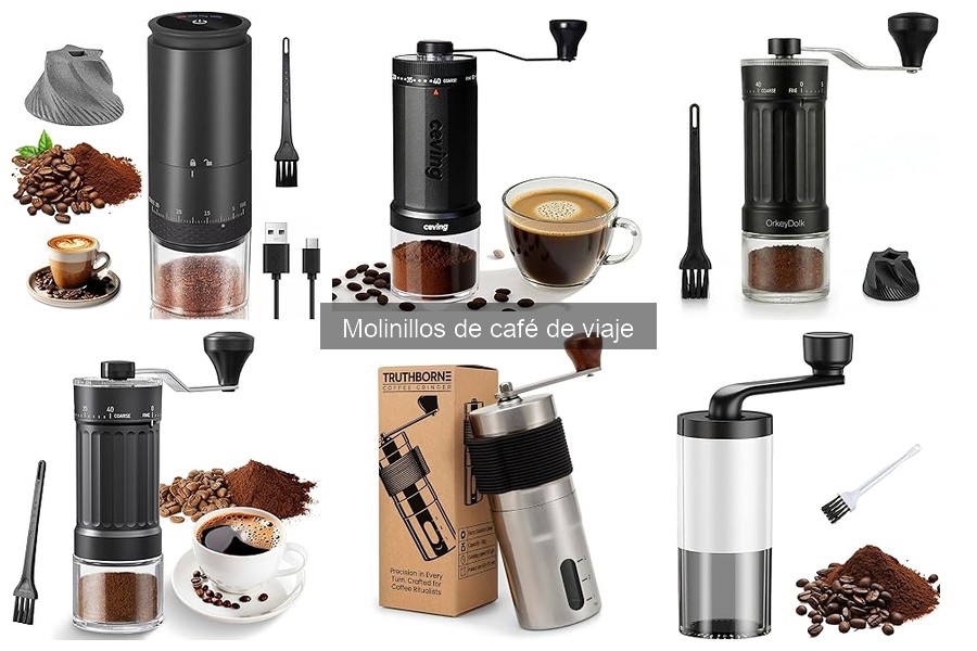 Diferencias entre molinillos de café de viaje y domésticos