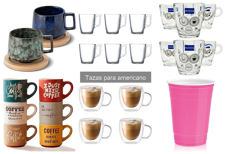 Diferencias entre Tazas para Café Americano y Otras Tazas