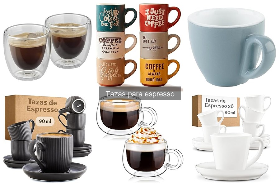 Diferencias entre tazas para espresso y tazas para café
