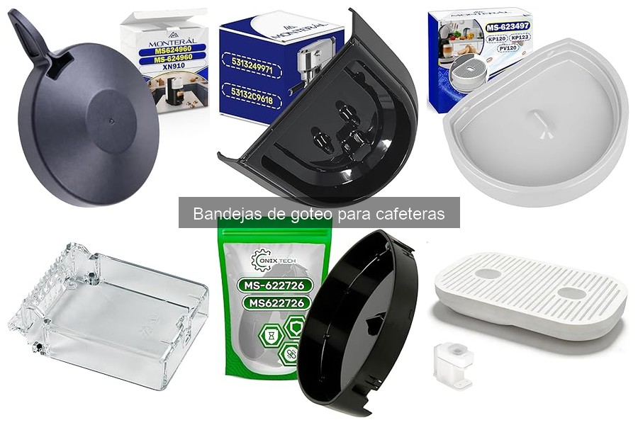 Dónde comprar bandejas de goteo para cafeteras en oferta