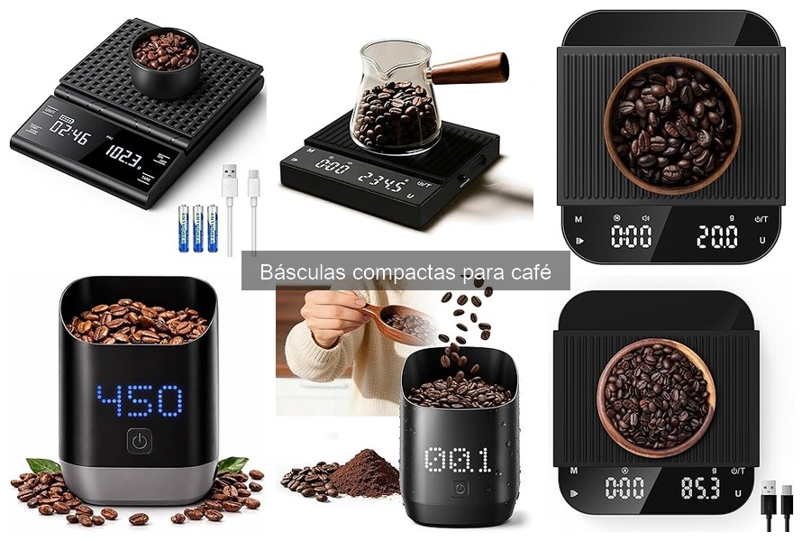 Dónde comprar básculas compactas para café: opciones recomendadas