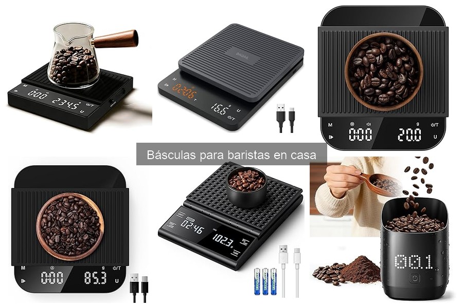Dónde comprar básculas de calidad para baristas en casa