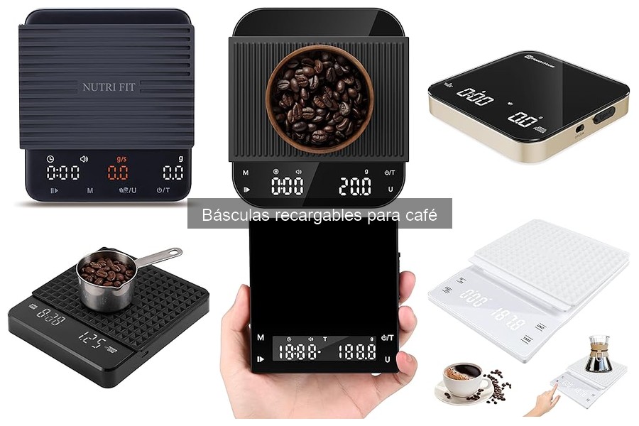 Dónde comprar básculas recargables para café baratas