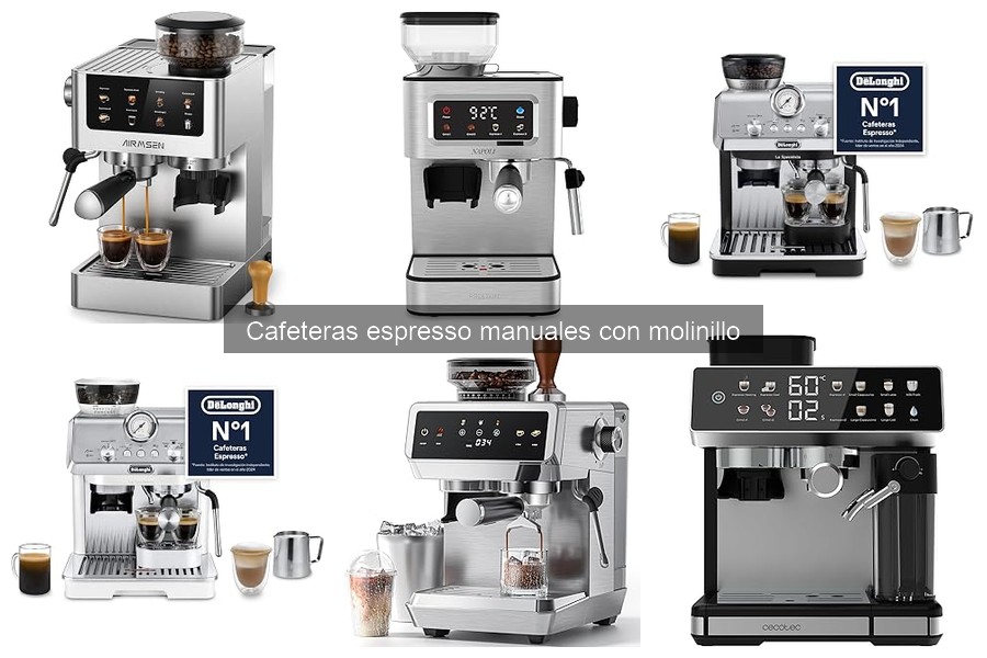 Dónde comprar cafetera espresso manual con molinillo al mejor precio