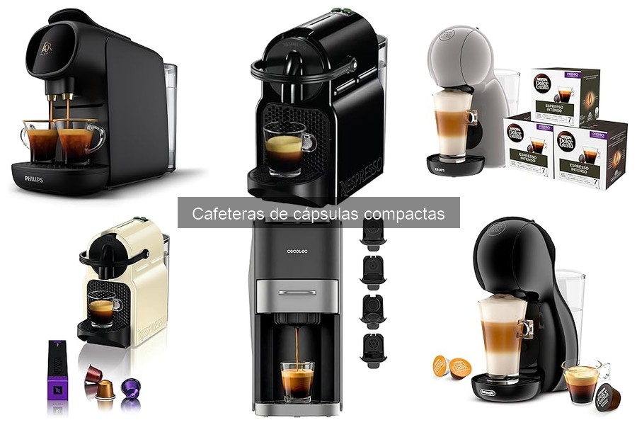 Dónde comprar cafeteras de cápsulas compactas al mejor precio
