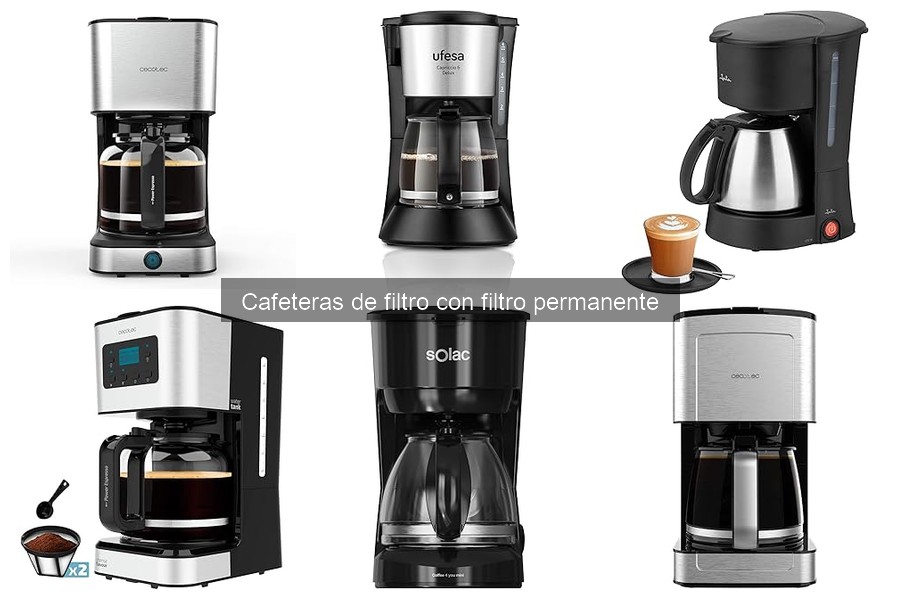 Dónde comprar cafeteras de filtro con filtro permanente