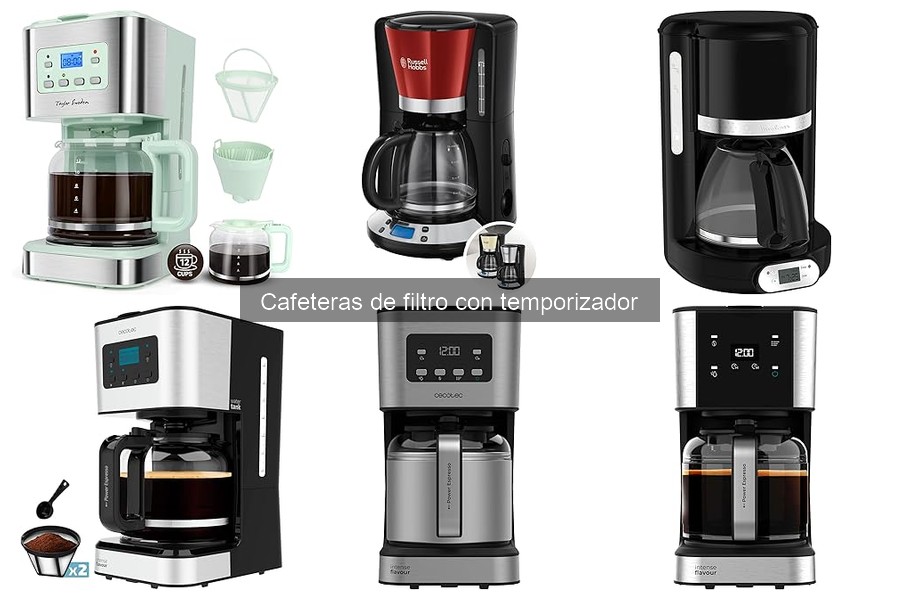 Dónde comprar cafeteras de filtro con temporizador a buen precio