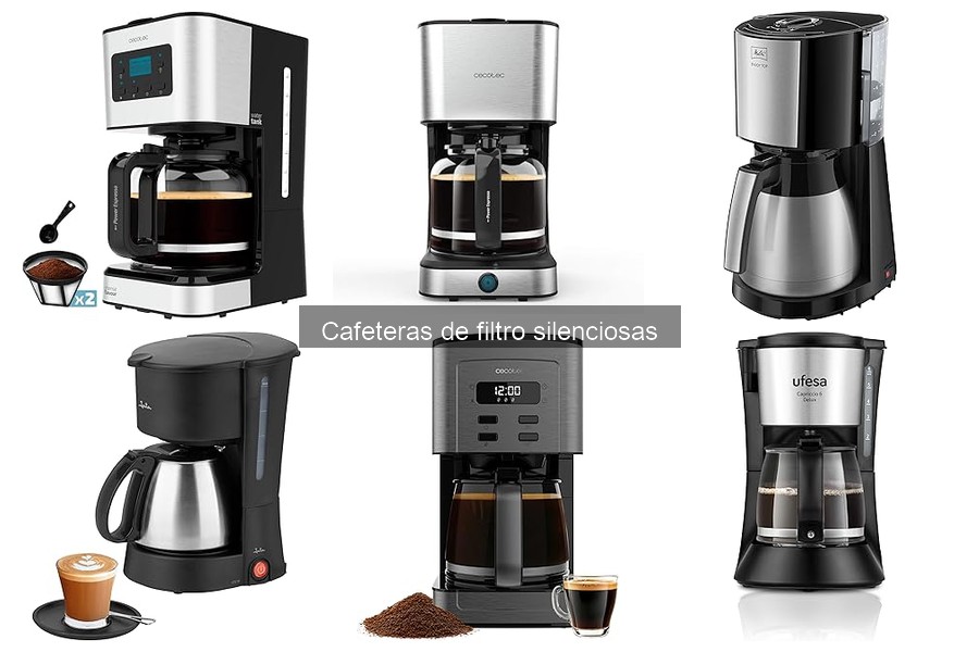 ¿Dónde comprar cafeteras de filtro silenciosas online?