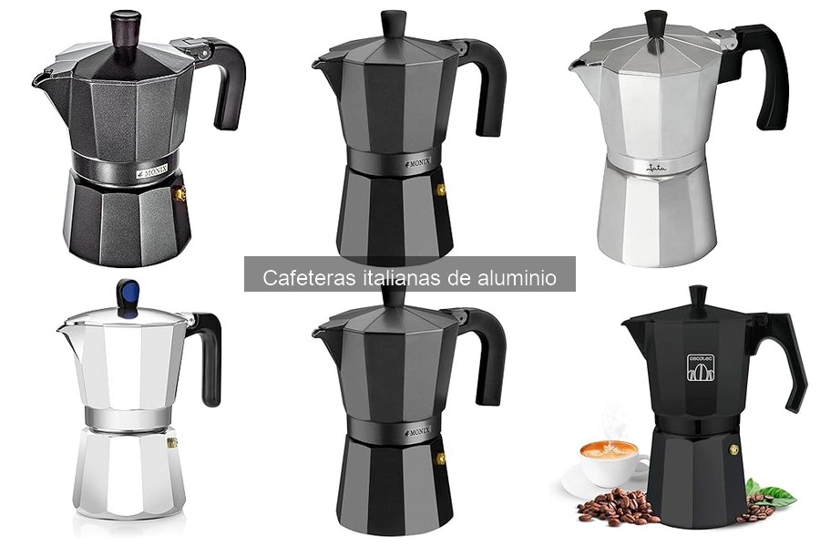 Dónde comprar cafeteras italianas de aluminio y mejores precios
