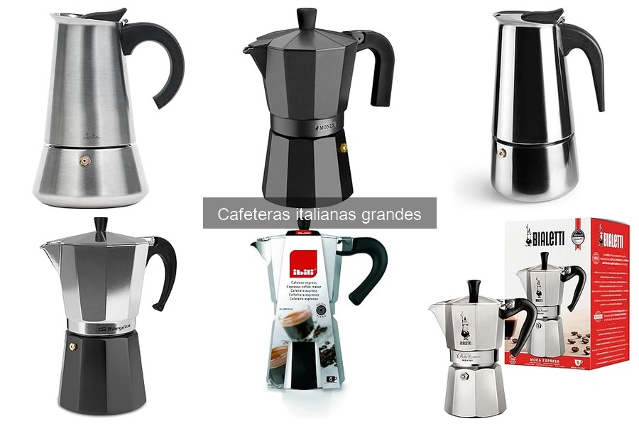 Dónde Comprar Cafeteras Italianas Grandes al Mejor Precio