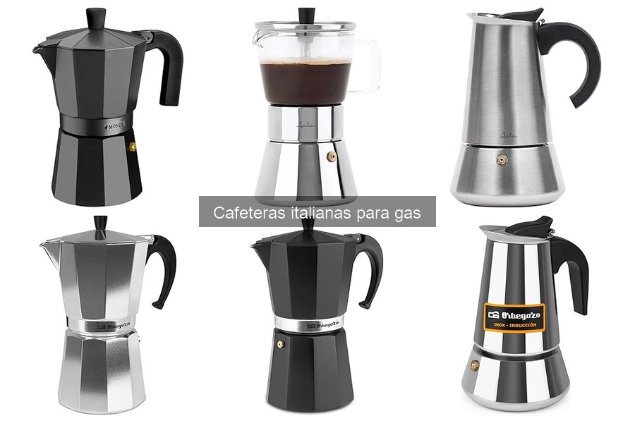 Dónde comprar cafeteras italianas para gas: tiendas y ofertas