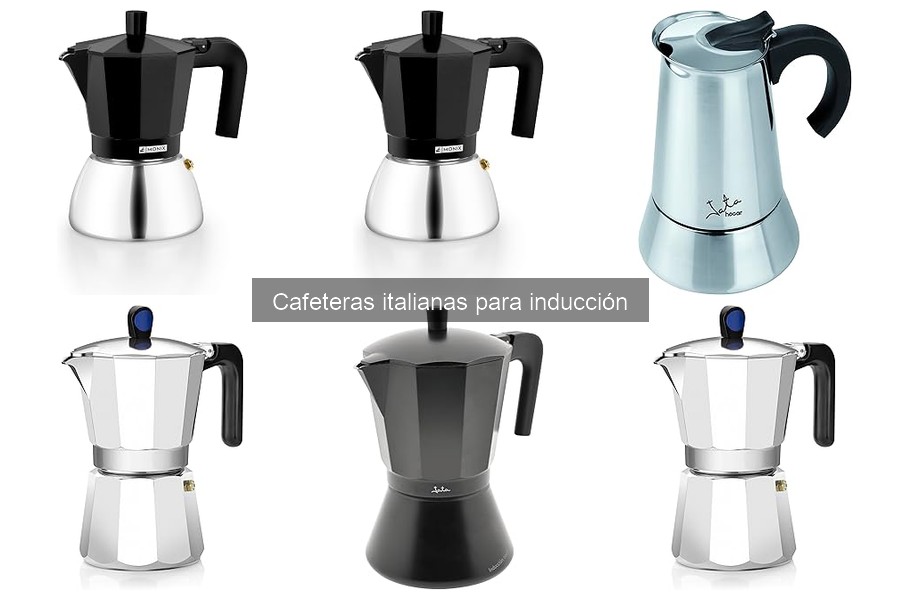 Dónde comprar cafeteras italianas para inducción al mejor precio