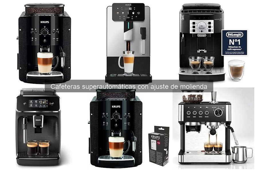 Dónde comprar cafeteras superautomáticas con ajuste de molienda