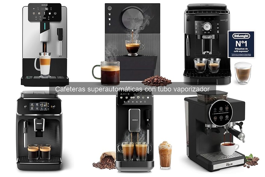 Dónde comprar cafeteras superautomáticas con tubo vaporizador