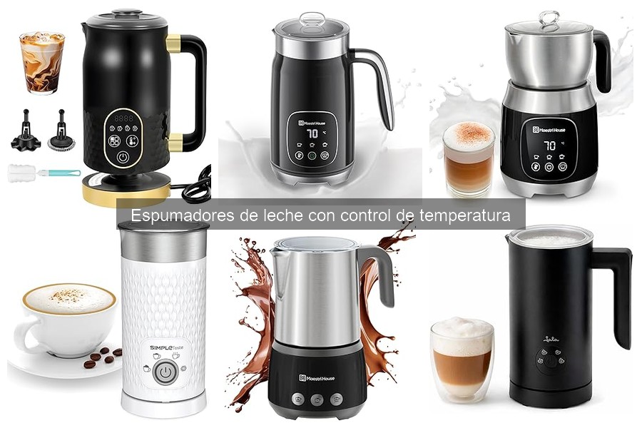 Dónde comprar espumadores de leche con control de temperatura