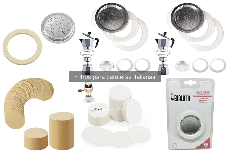 Dónde comprar filtros para cafeteras italianas online