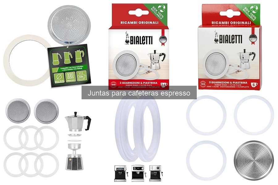 Dónde comprar juntas para cafeteras espresso: Mejores opciones