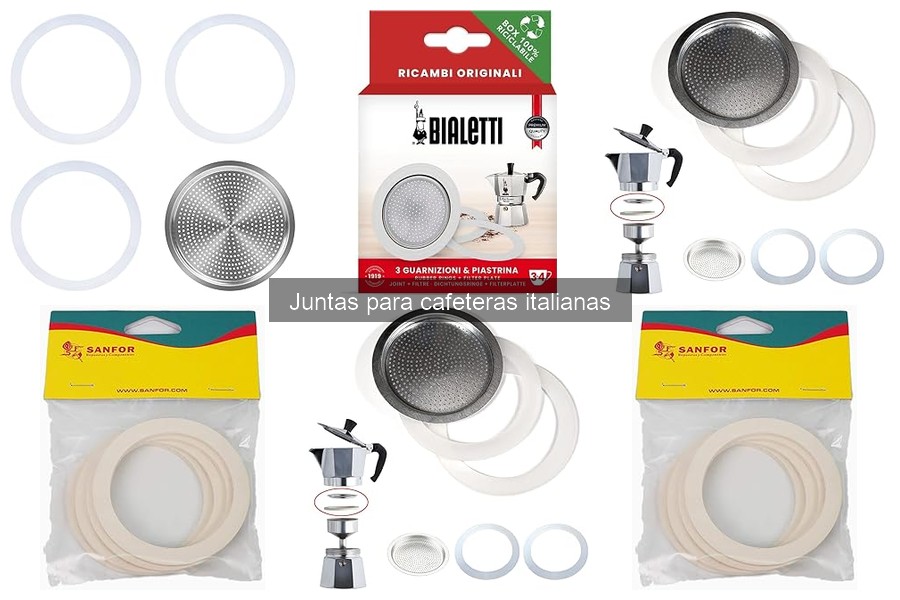 Dónde comprar juntas para cafeteras italianas en línea