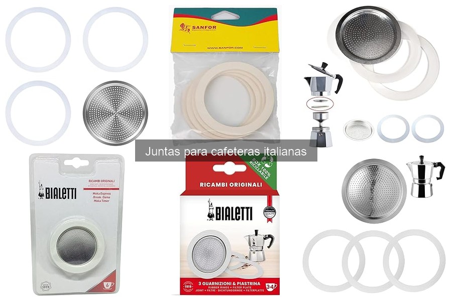 Dónde comprar juntas para cafeteras italianas: guía práctica