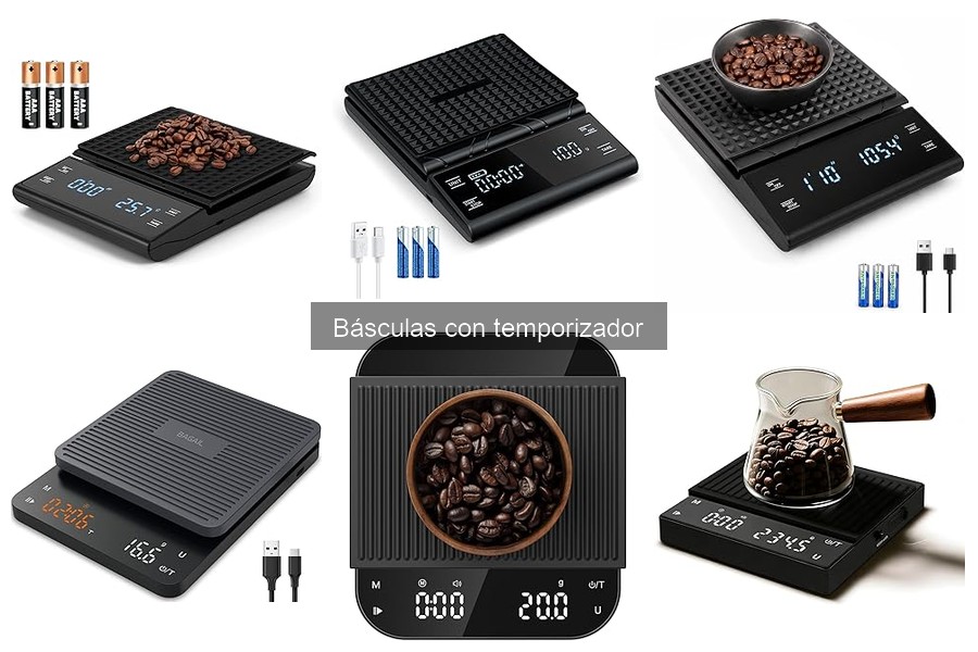 ¿Dónde comprar la mejor báscula con temporizador para café?
