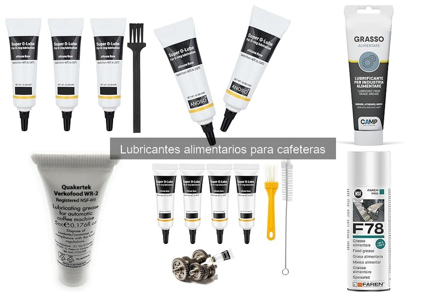 Dónde comprar lubricantes alimentarios para cafeteras