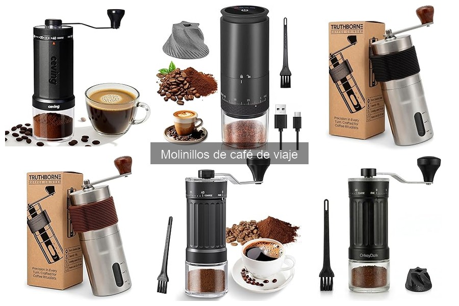 Dónde comprar molinillos de café de viaje: ¡mejores opciones!