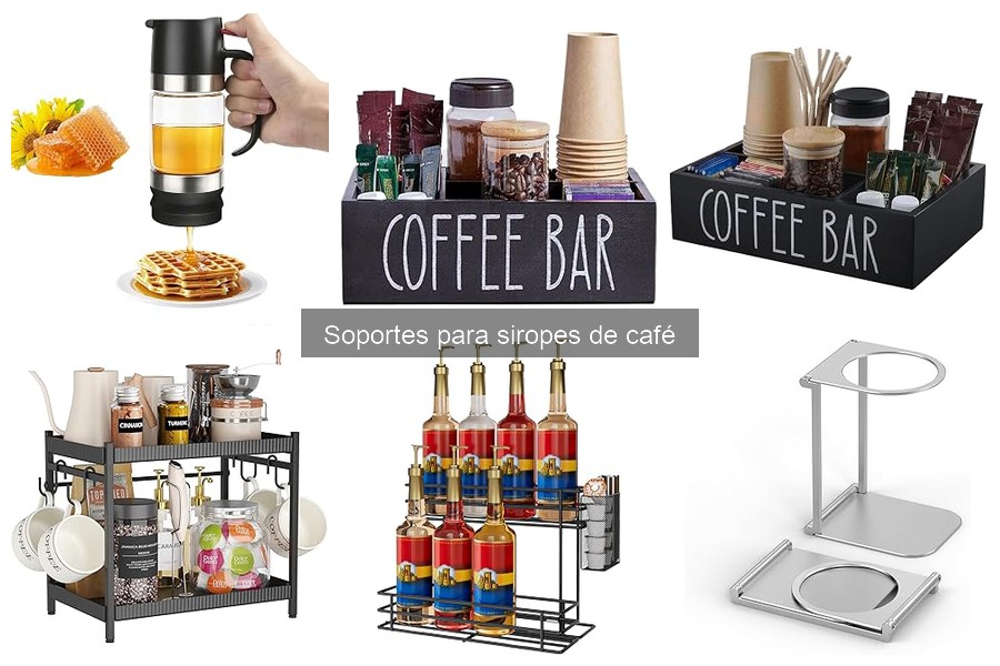Dónde comprar soportes para siropes de café en línea