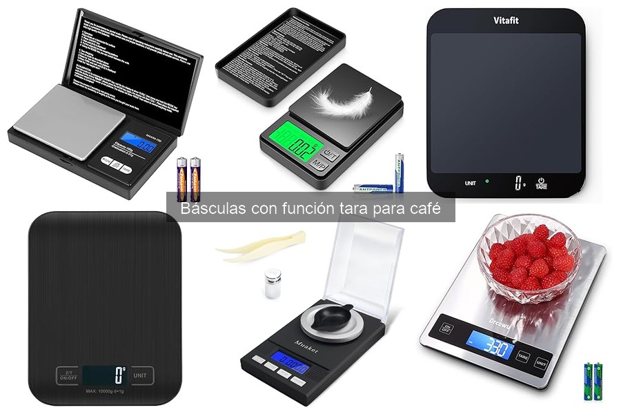 Dónde comprar una báscula con función tara para café