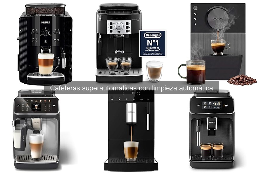 Eficiencia de la limpieza automática en cafeteras superautomáticas