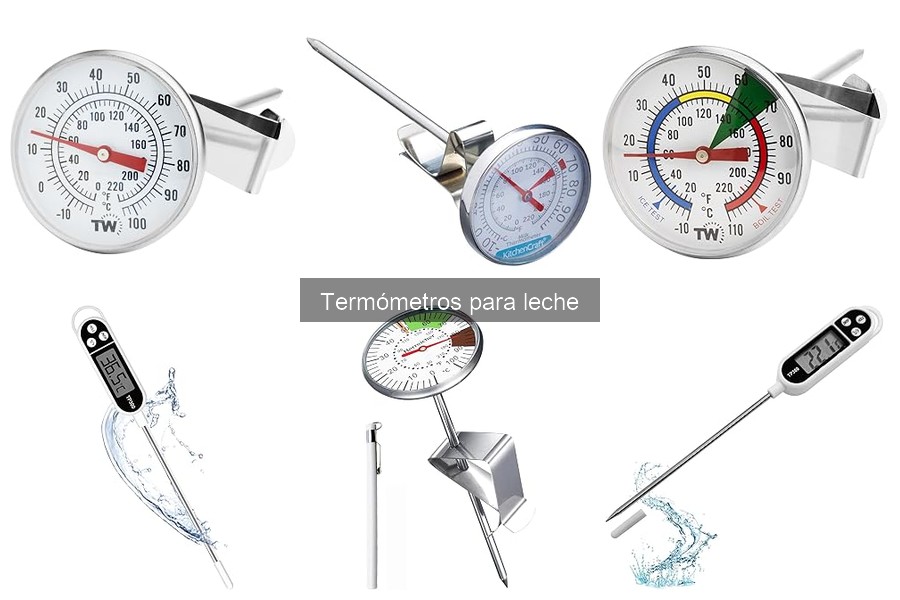 Errores a evitar al comprar un termómetro para leche