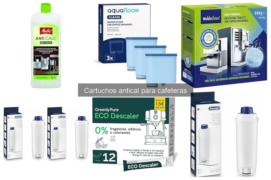 Errores comunes al elegir cartuchos antical para cafeteras