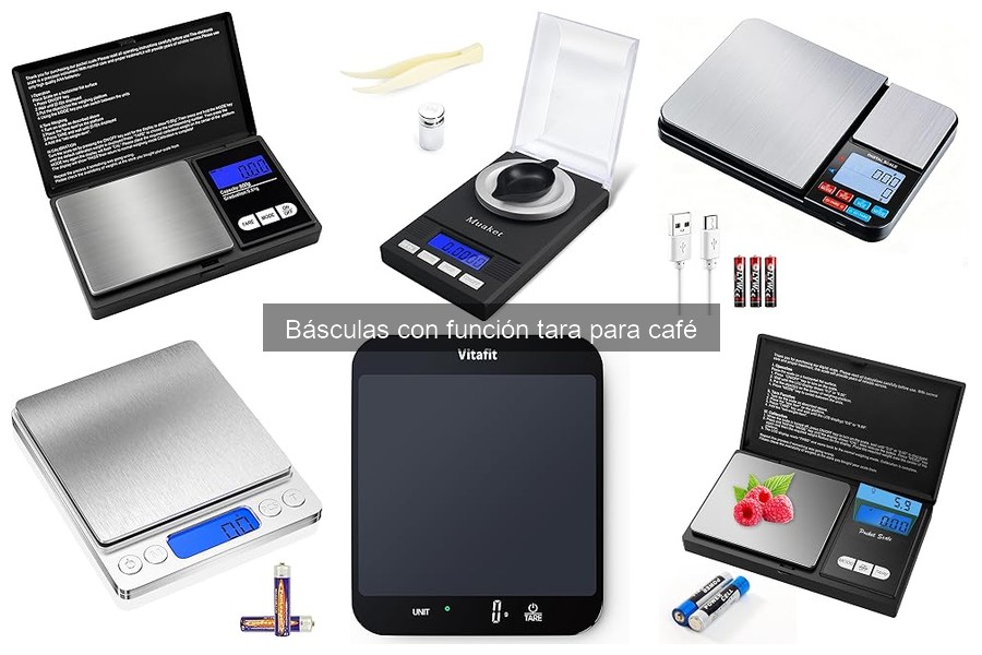Errores comunes al usar básculas con función tara para café