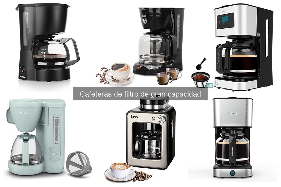 Errores comunes al usar cafeteras de filtro de gran capacidad