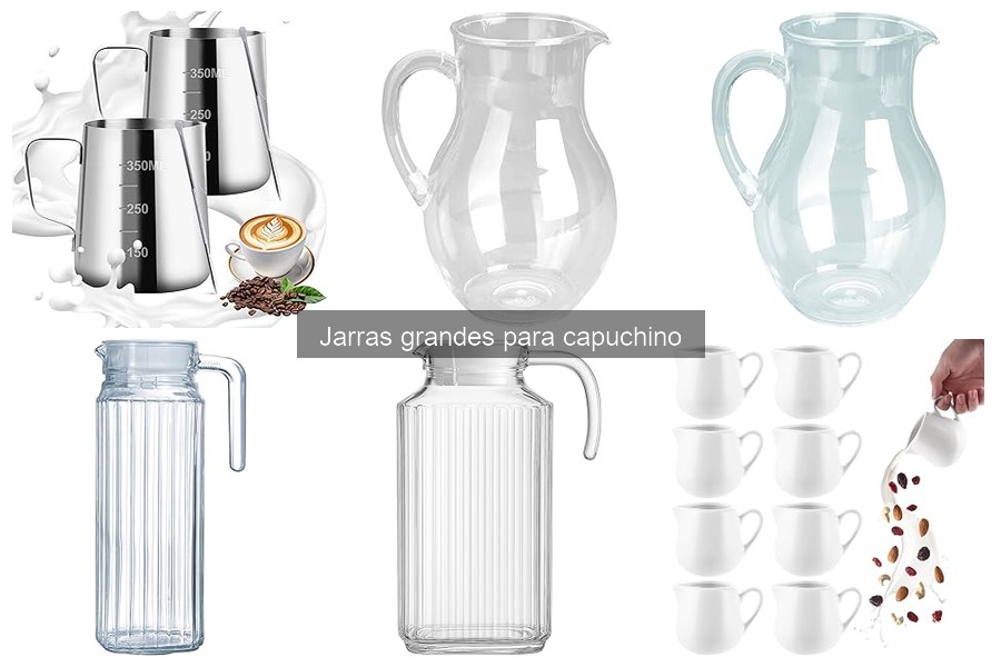 Errores comunes al usar jarras grandes para capuchino