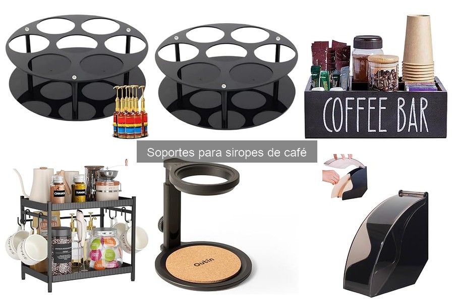 Errores comunes al usar soportes para siropes de café
