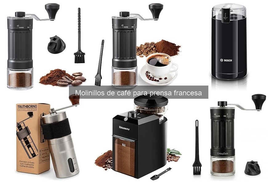 Errores comunes al usar un molinillo de café para prensa francesa