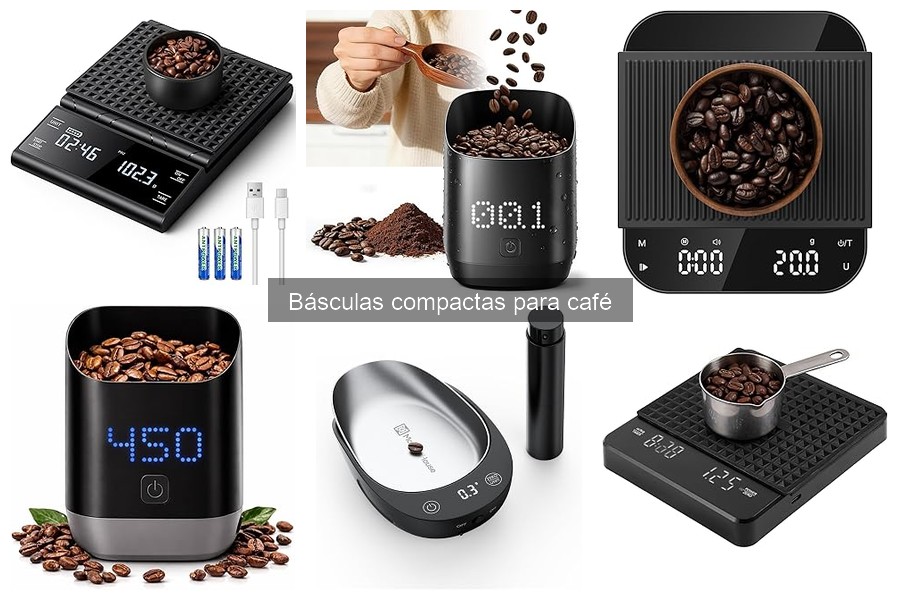 ¿Es necesaria una báscula compacta para preparar café?