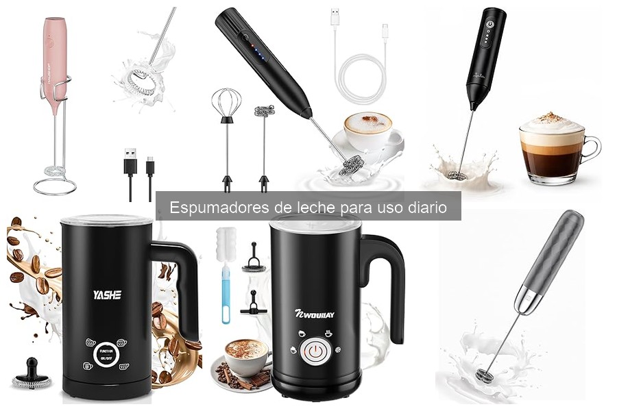 Espumadores de leche recomendados para un perfecto latte art