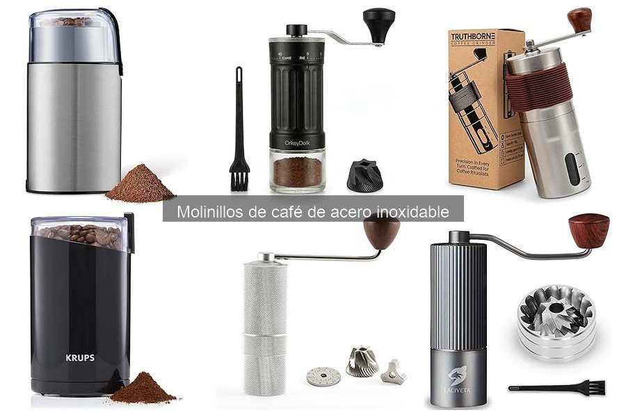 Evita que tu café se queme en un molinillo de acero inoxidable