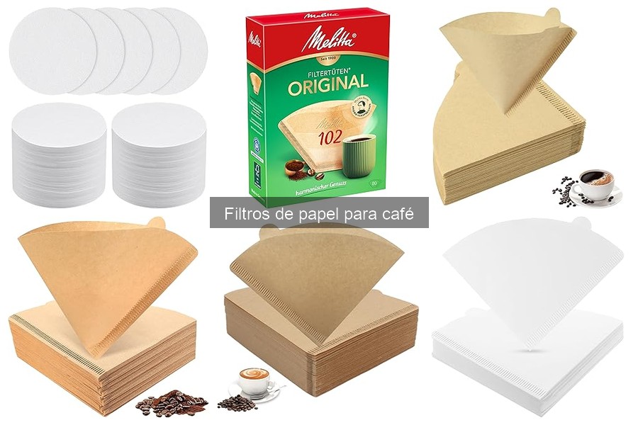 Filtros de papel para café ecológicos: Comparativa y beneficios