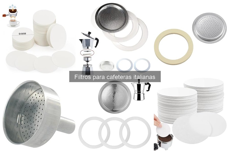 Filtros para cafeteras italianas: ¿Son reutilizables?