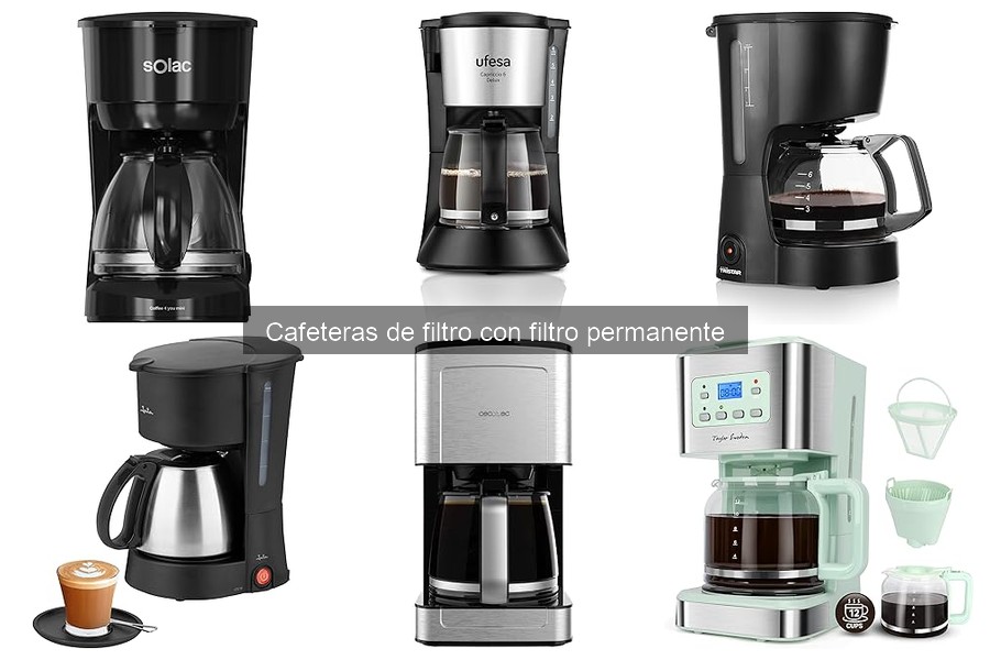 Filtros permanentes vs. desechables para cafeteras: diferencias clave