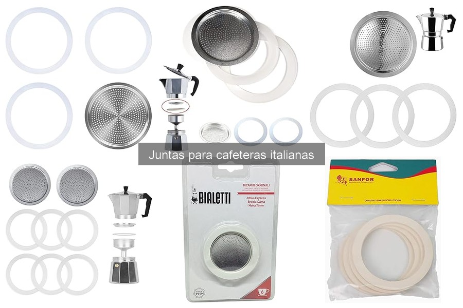 Frecuencia ideal para cambiar la junta de tu cafetera italiana