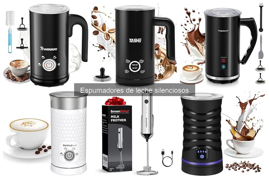 Guía completa para usar un espumador de leche silencioso