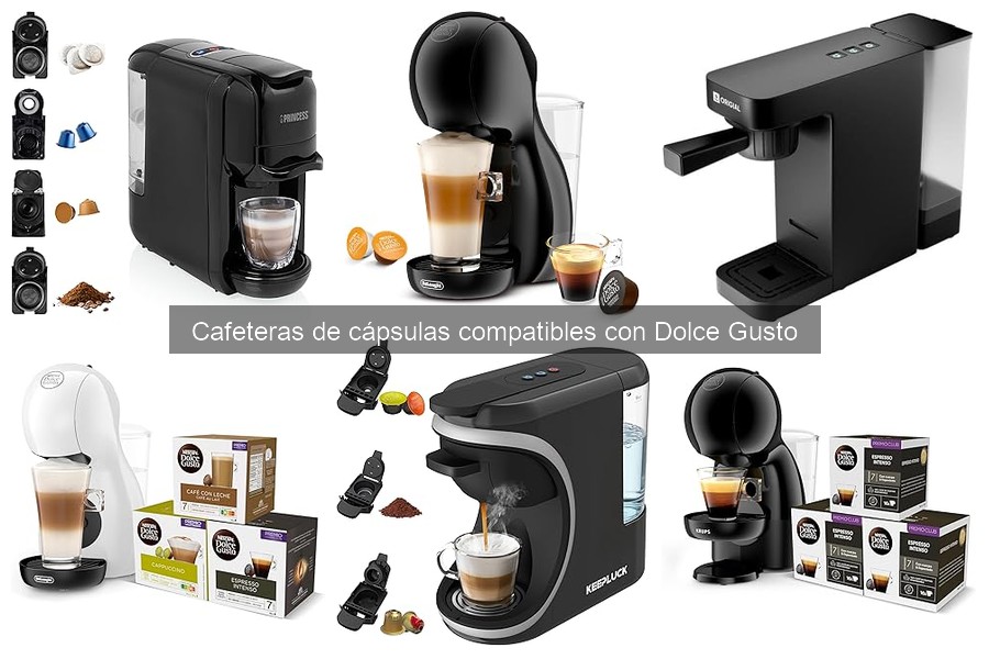Guía de compra de cafeteras compatibles con Dolce Gusto